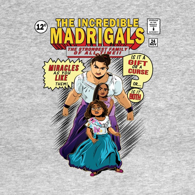 The Incredible Madrigals by amodesigns